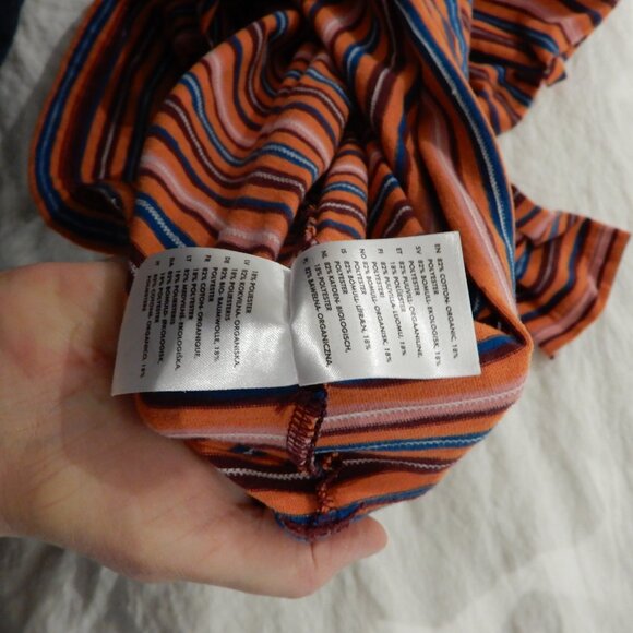 Polarn O Pyret Organic Cotton Girls Long Sleeved Tee - Picture 5 of 5